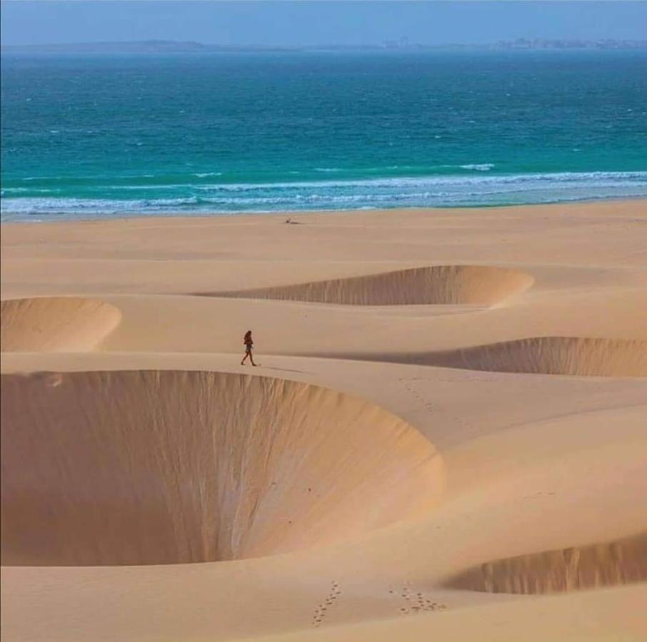 Sea View House, Praia De Chaves, Boa Vista, Cape Verde, Free Wi-Fi Villa Rabil Kültér fotó